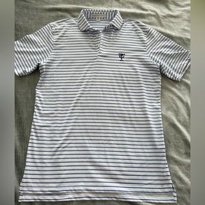 Holderness and Bourne Men’s M Golf polo striped Like new/unused